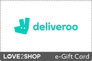 Deliveroo e-Gift Card - available via Love2shop