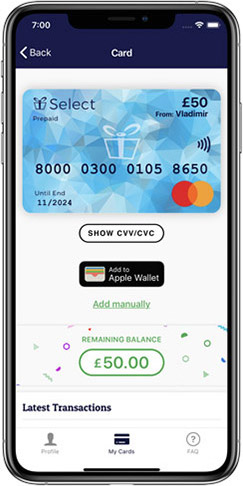 can you buy apple pay gift cards online